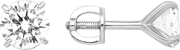 Изображение товара Серьги из серебра 7 КАРАТ П2217-046С (с фианитами)