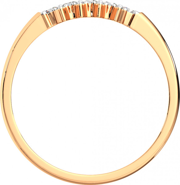Изображение товара Кольцо из розового золота ZORKA 210914.14K.R.ZZ (р.18, с фианитами)