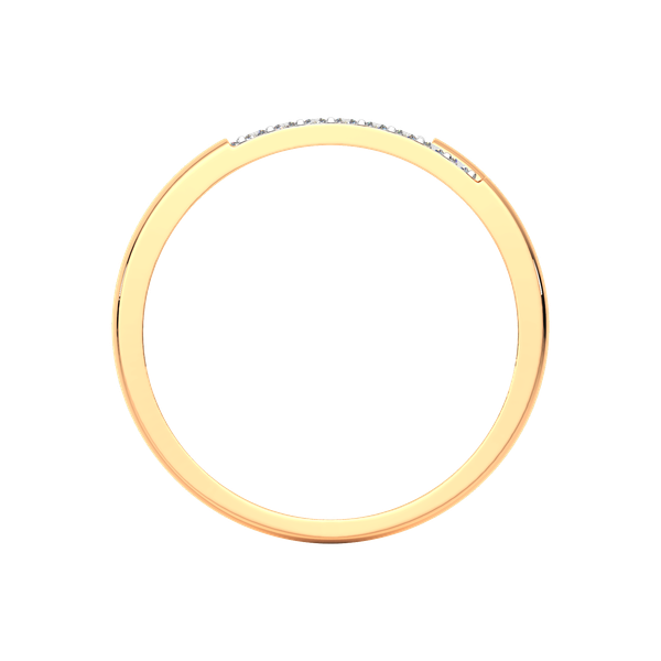 Изображение товара Кольцо из розового золота ZORKA 210909.14K.R.ZZ (р.17, с фианитами)