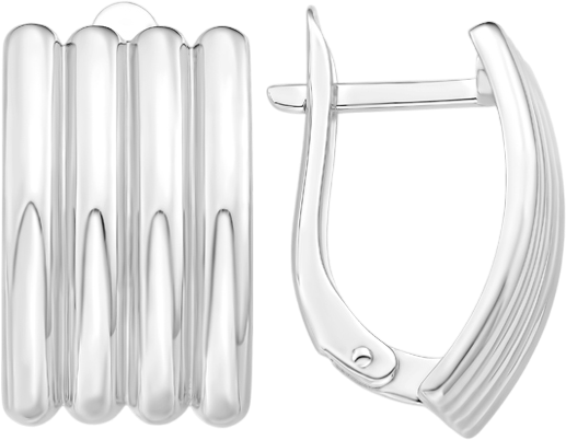 Изображение товара Серьги из серебра 7 КАРАТ П2207-050С