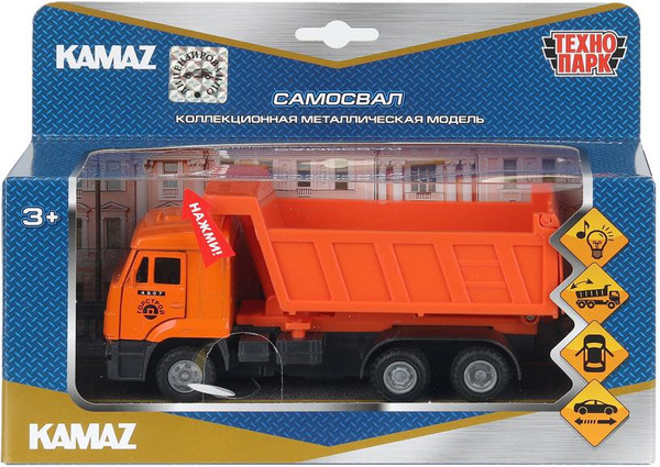 Изображение товара Самосвал игрушечный Технопарк Kamaz-65115 / SB-13-17
