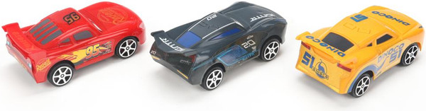 Изображение товара Набор игрушечных автомобилей Технопарк Тачки / 1710C180-R1