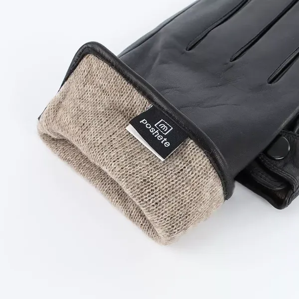 Изображение товара Перчатки Poshete 503-23051-9-BLK (черный)