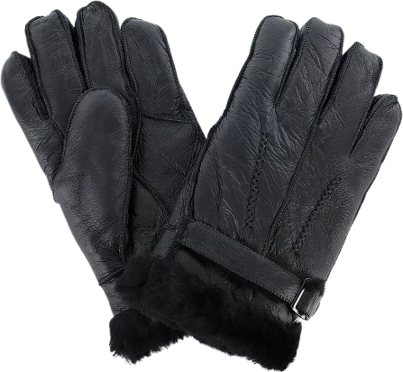 Изображение товара Перчатки Poshete 503-S232-9-BLK (черный)