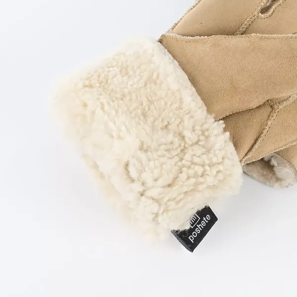 Изображение товара Перчатки Poshete 503-S234-8-LCF (кофе)