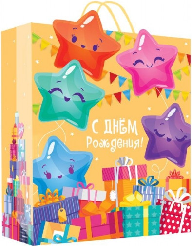 Изображение товара Пакет подарочный Чудо праздник День рождения PXLF-112911-HB5