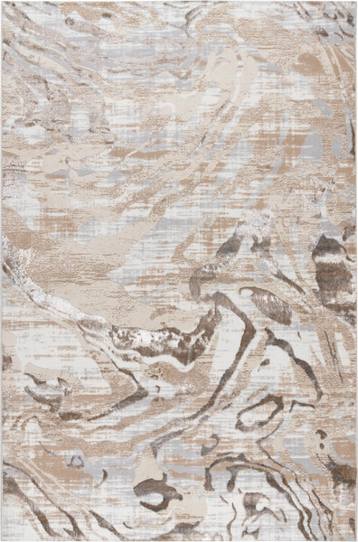Изображение товара Ковер Radjab Carpet Бьянка Прямоугольник D007A (1.5x2, Cream Shirink/Vizon Fdy)