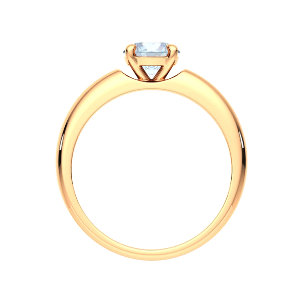 Изображение товара Кольцо помолвочное из розового золота ZORKA 2S40168.14K.R (р.17.5, с топазом)