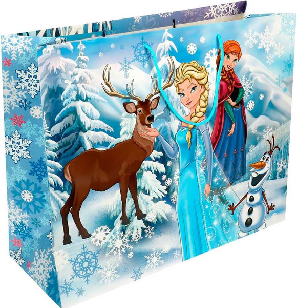 Изображение товара Пакет подарочный Чудо праздник Снежная принцесса PXXL-84316-FRZ