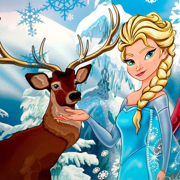 Изображение товара Пакет подарочный Чудо праздник Снежная принцесса PXXL-84316-FRZ