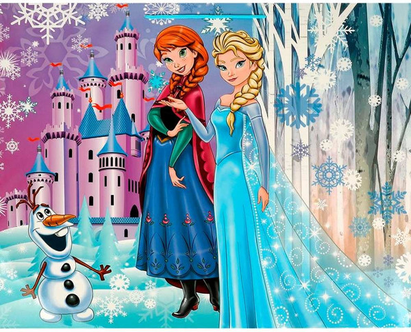 Изображение товара Пакет подарочный Чудо праздник Снежная принцесса PXXL-84316-FRZ