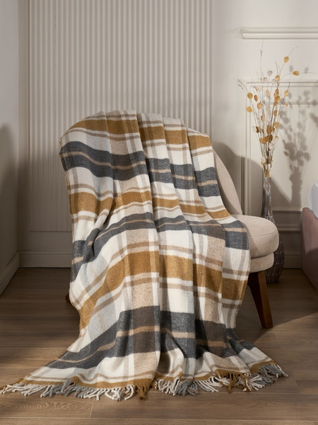 Изображение товара Плед Karven Евро 200x220 / PL025 EKOSE v4/Kahve