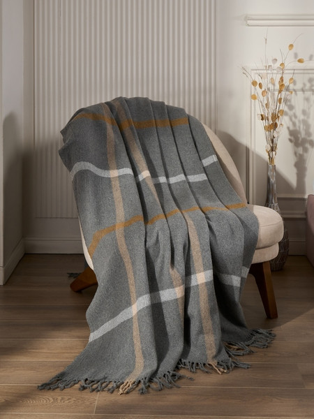 Изображение товара Плед Karven Евро 200x220 / PL025 EKOSE v6/Gri