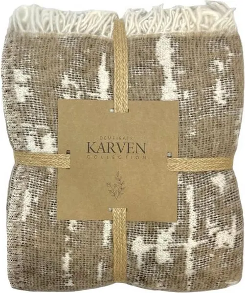 Изображение товара Плед Karven Евро 200x220 / PL025 TAC v18/Bej