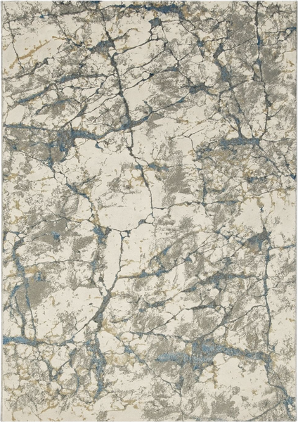 Изображение товара Ковер Radjab Carpet Амальфи Прямоугольник A5699A (1.5x2, Cream/L.Bule)
