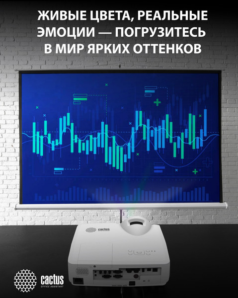 Изображение товара Проектор Cactus Bright CS-V3.WT