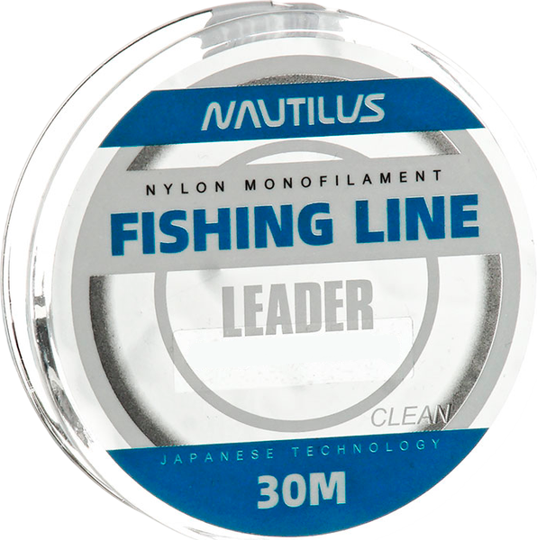 Изображение товара Леска монофильная NAUTILUS Leader 0.12мм 1.6кг 30м clean / 06-42302502
