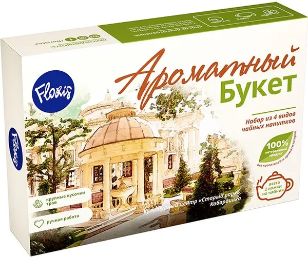 Изображение товара Чай листовой Floris Набор Ароматный букет (160г)