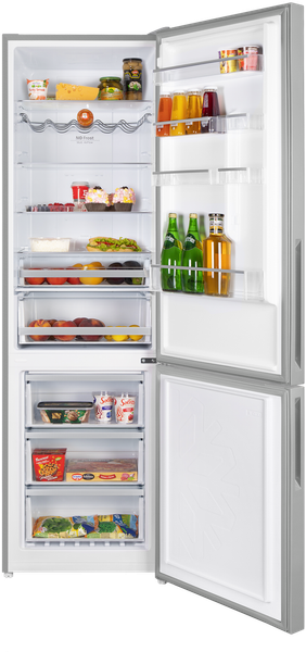 Изображение товара Холодильник с морозильником Maunfeld MFF200NFS Inverter