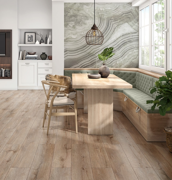 Изображение товара Виниловый пол SPC Floor Noventis Avalon Дуб Янтарный 1587