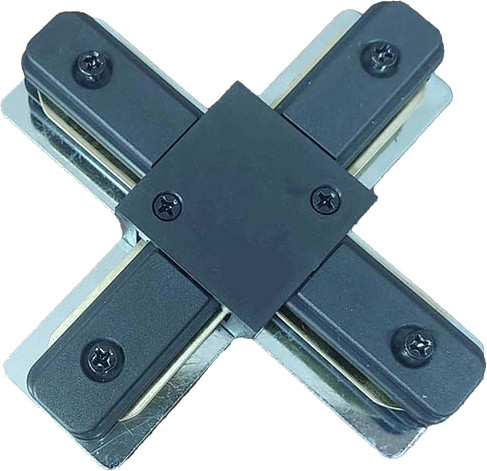 Изображение товара Коннектор для шинопровода Leek LE TRC Х-образный / LE062311-026 (черный)