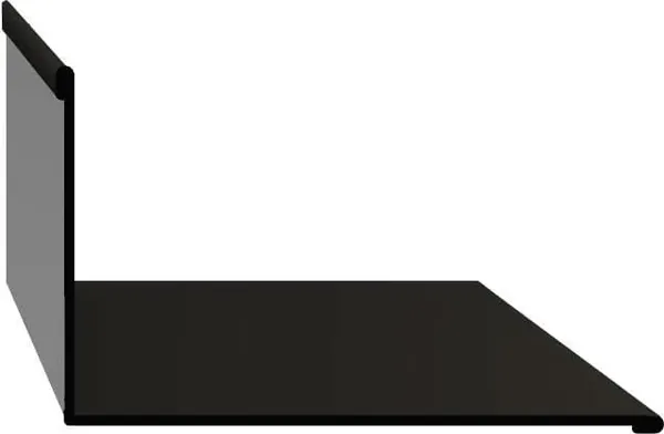 Изображение товара Планка примыкания Скайпрофиль Верхняя 0.5-Пэ Rooftop Matte (СтБархат)-RAL9005 (2м)