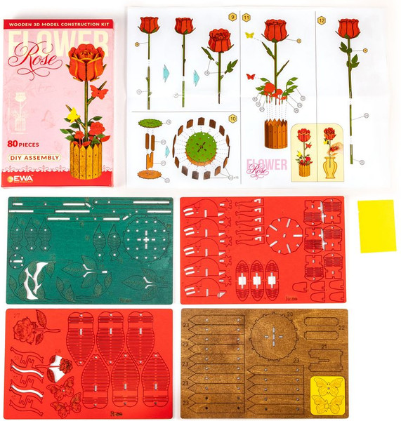 Изображение товара Конструктор EWA Роза