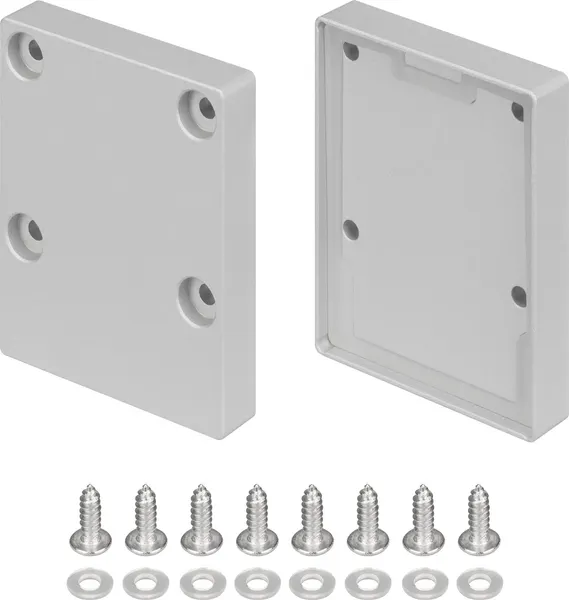 Заглушка для профиля Arlight IP-LINE-4050 SILVER глухая / 055285 — фото 3