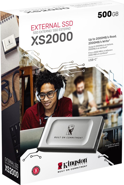 Изображение товара SSD диск Kingston XS2000 4TB / SXS2000/4000GA (серебристый)