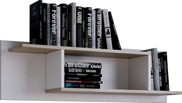 Изображение товара Полка Евва Венеция BH-2T (бодега белый/гикори кингстон)