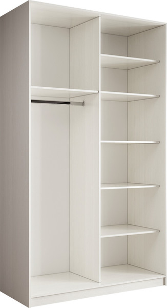 Изображение товара Шкаф-купе Евва АЭП ШК.2 02 14 BbBbH.01 (бодега белый/бодега белый/дуб шато)