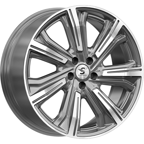 Литой диск K&K Kleemann (КР1067) 20x8.5" 5x108мм DIA 60.1мм ET 39мм (Diamond Gloss Graphite) — фото 3