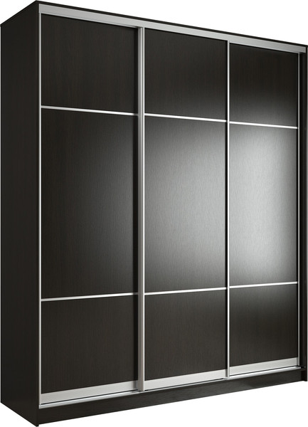 Изображение товара Шкаф-купе Евва АЭП ШК.3.03 176 VS.03 (венге/хром)