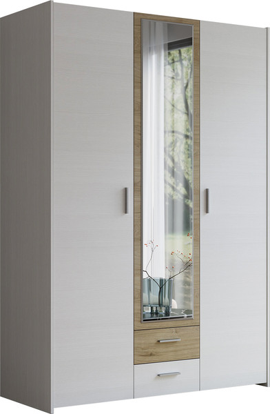 Изображение товара Комплект мебели для спальни Евва Венеция 3 ВН-1.3 (бодега белый/гикори кингстон)