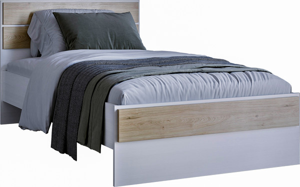 Изображение товара Комплект мебели для спальни Евва Венеция 6 ВН-1.6.1 (бодега белый/гикори кингстон)