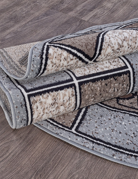 Изображение товара Ковер Merinos Sierra ALBINA-3-OVAL-BLUE-BROWN-2 (2х3)