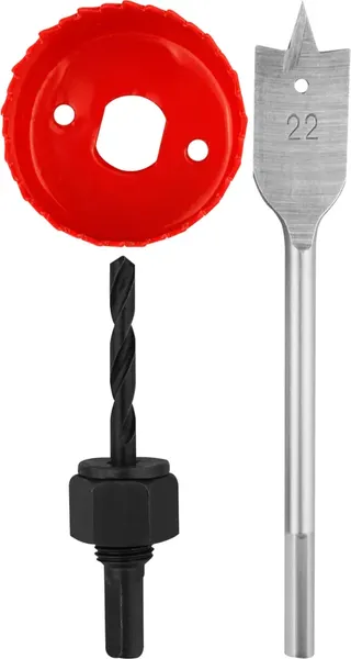 Изображение товара Набор для установки врезных замков Vertex Tools 2526-22-54