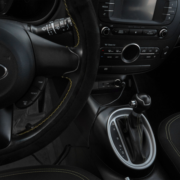 Изображение товара Оплетка на руль Airline ADWO006 с подогревом 38см (черный)