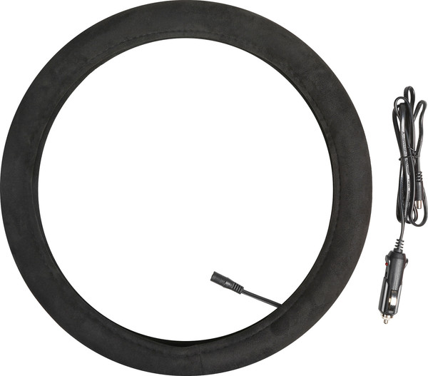 Изображение товара Оплетка на руль Airline ADWO006 с подогревом 38см (черный)