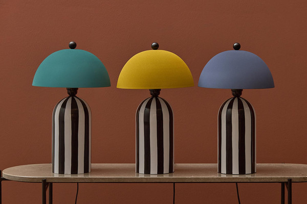 Изображение товара Прикроватная лампа Bergenson Bjorn Anniken / BB0000177 (черный/белый/лиловый)