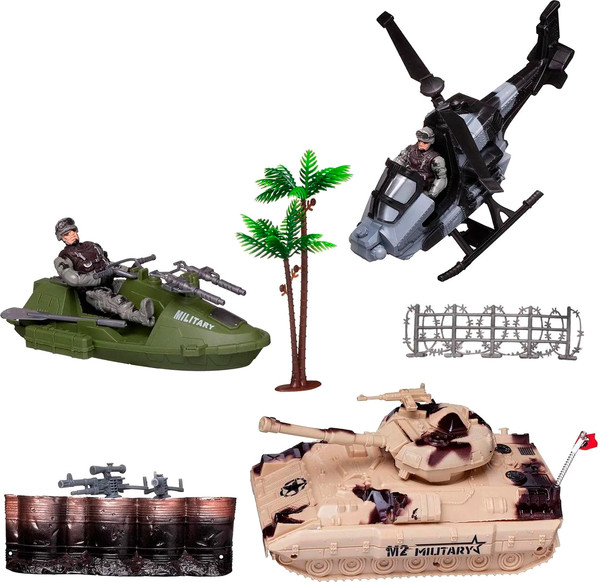 Изображение товара Набор игрушечной техники Abtoys Военная техника / PT-01319