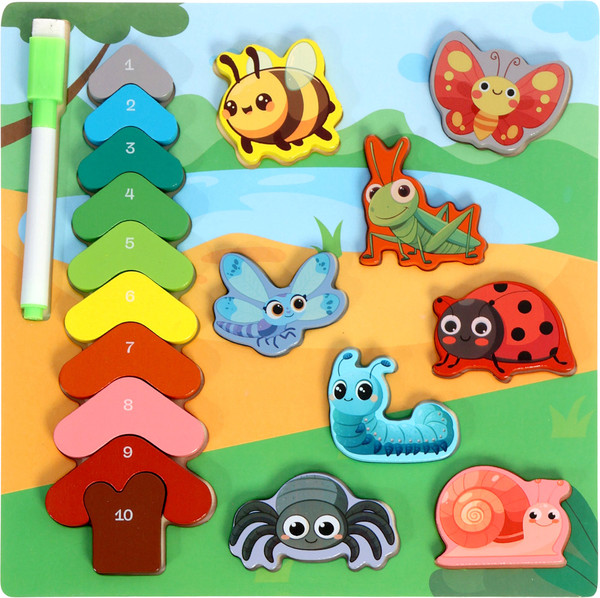 Изображение товара Сортер Sima-Land Веселые насекомые / 10916388