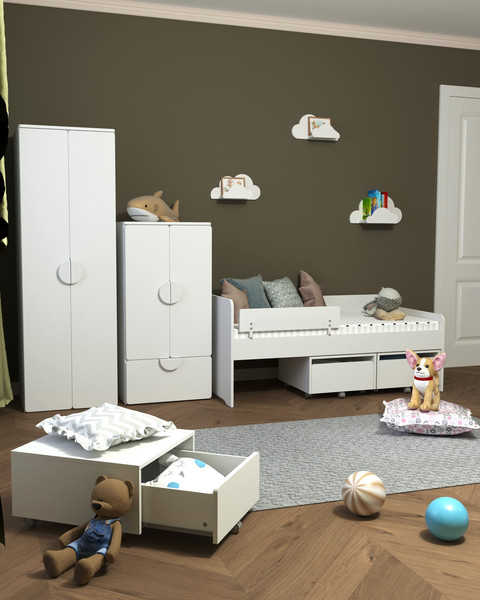 Изображение товара Тумба Mebelain Пикси 52x55x31 (робкий подснежник)