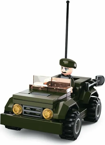 Изображение товара Конструктор Sluban Армия Военный джип / M38-B0587F