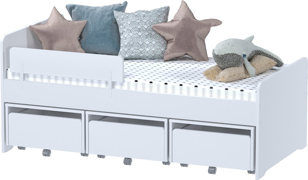 Изображение товара Ограждение для кровати Mebelain Пикси 73х15х2.2 (робкий подснежник)