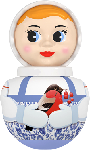 Изображение товара Развивающая игрушка Stellar Неваляшка Девочка 01759