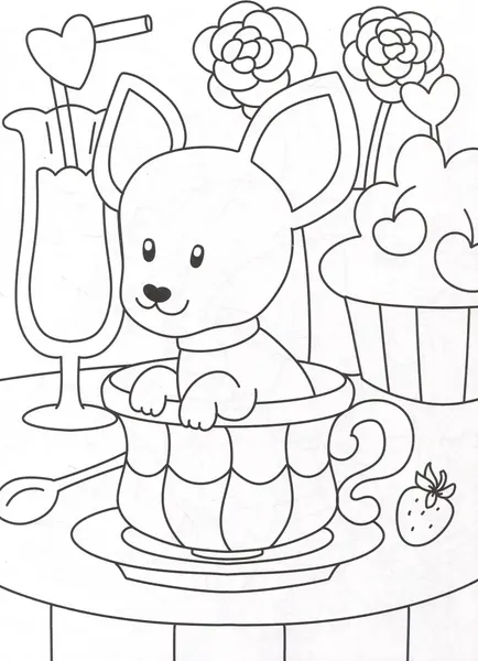 Изображение товара Раскраска Проф-Пресс Разукрашечка. Кошечки и Собачки