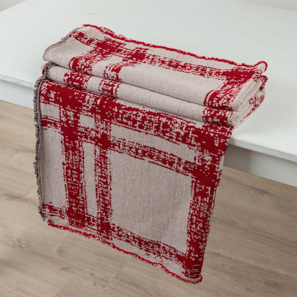 Изображение товара Плед Pole Kvetak (Беларускі лён) 105x180 23С25-ШР/у./р. (1 НГ Тишина 306)