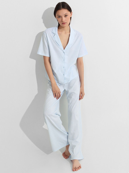 Изображение товара Пижама Mark Formelle 592554 (р.164/170-96-102, голубая полоска)