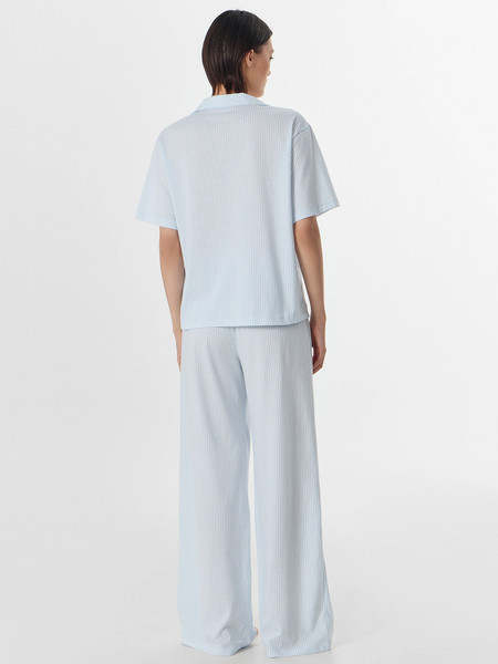 Изображение товара Пижама Mark Formelle 592554 (р.164/170-100-106, голубая полоска)